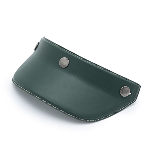 Classic Leather Visor (green)