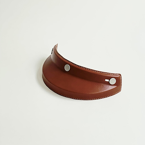 Standard  Leather Visor (tan)