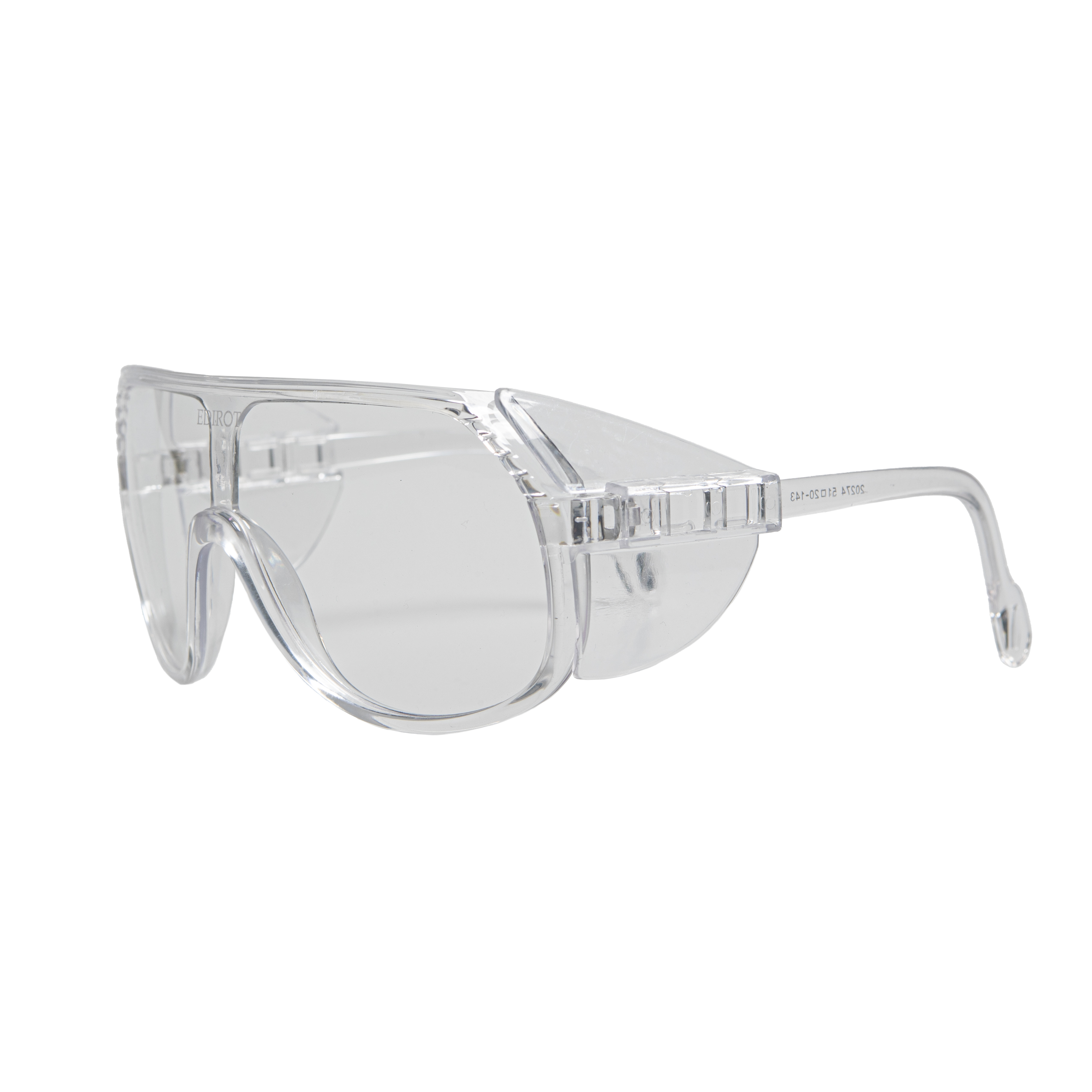 003 WING GLASSES  GLASSES CLEAR/ CLEAR - SMOKE(discoloration)